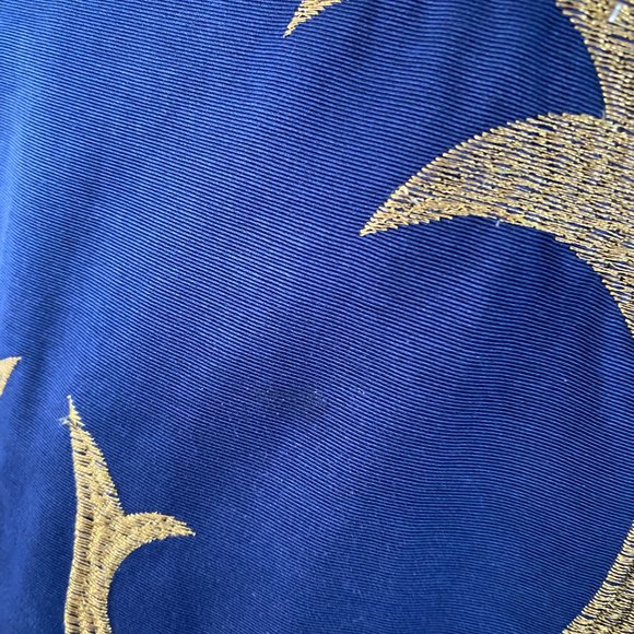 Twelve by Twelve Blue/Gold Racer Back Dress - Picture 8 of 9